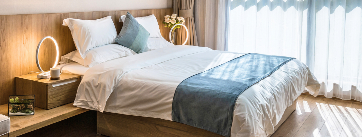 bed in airbnb